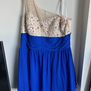 Cobalt Blue Party Dress